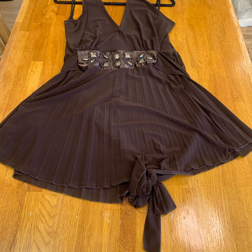 MKM Brown plus size halter top - XXL - Picture 5 of 9